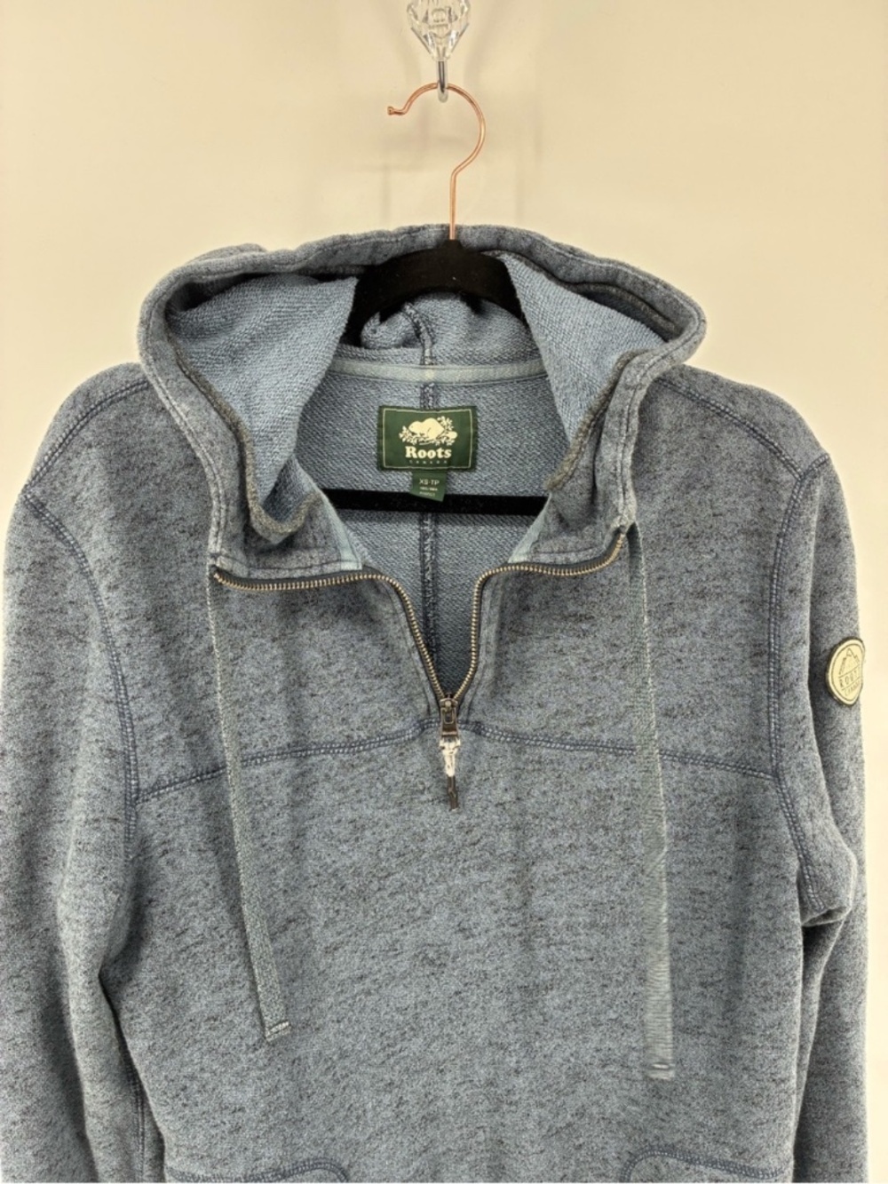 MASSIVE $10 SALE Roots Women's Quarter Zip Lightweight Hoodie - Picture 5 of 10